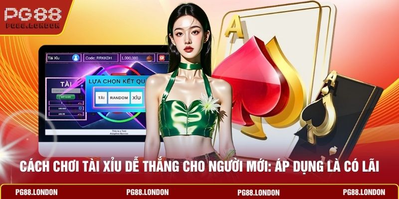 Cách Chơi Tài Xỉu Dễ Thắng Cho Người Mới: Áp Dụng Là Có Lãi